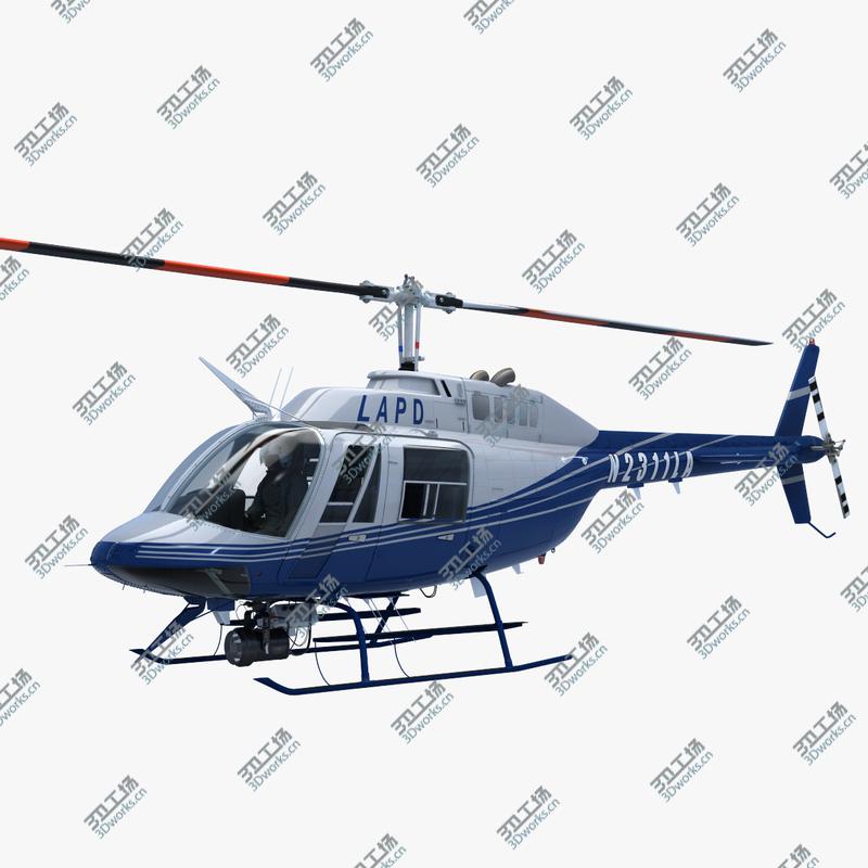 images/goods_img/20210319/Bell Jetranger 206 Los Angeles Police Helicopter/2.jpg